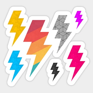 Lightning Bolt mega stickers 02 Sticker